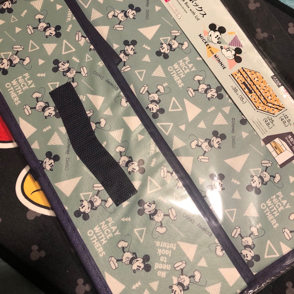 Mickey Mouse Storage Box w/ Lid